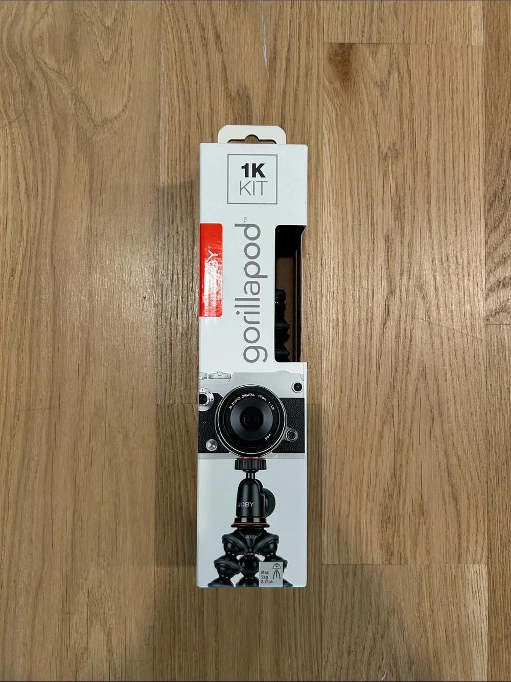 GorillaPod 1K Kit Flexible Mini Tripod - Black